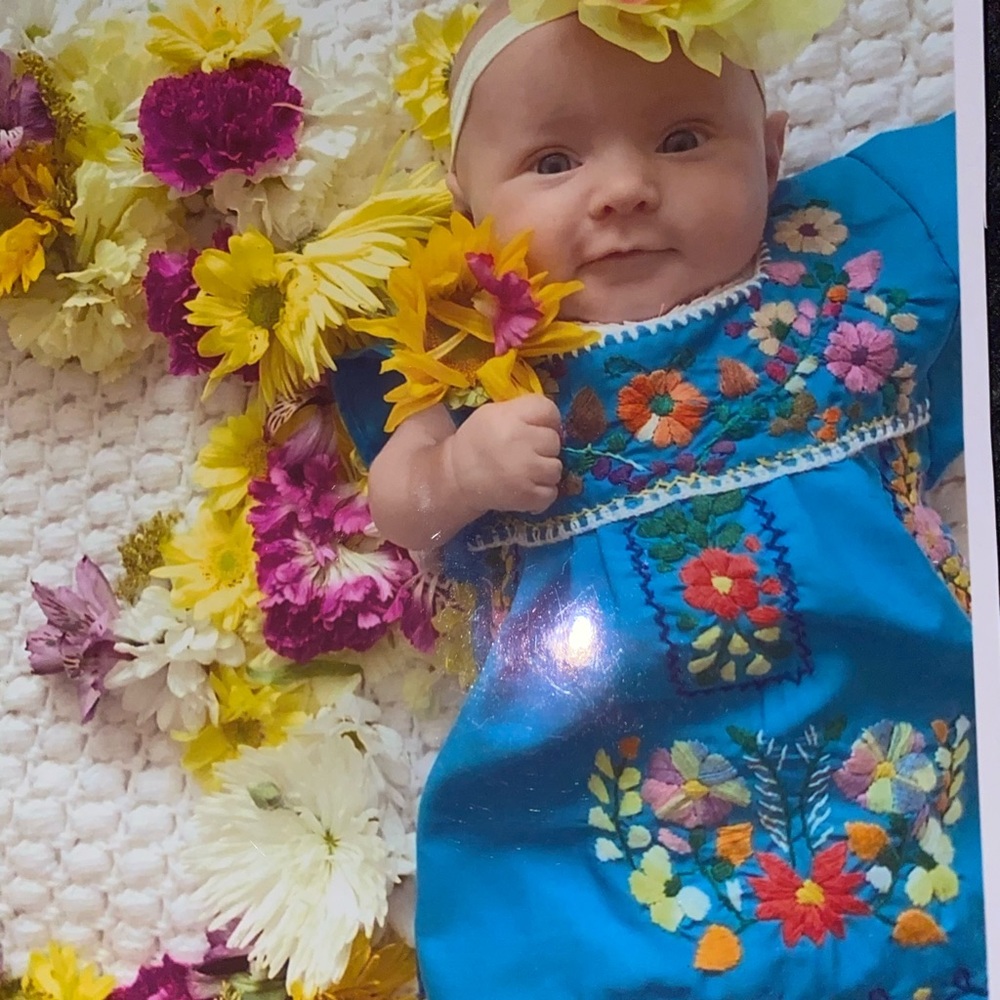 Embroidered cultural dress for infant